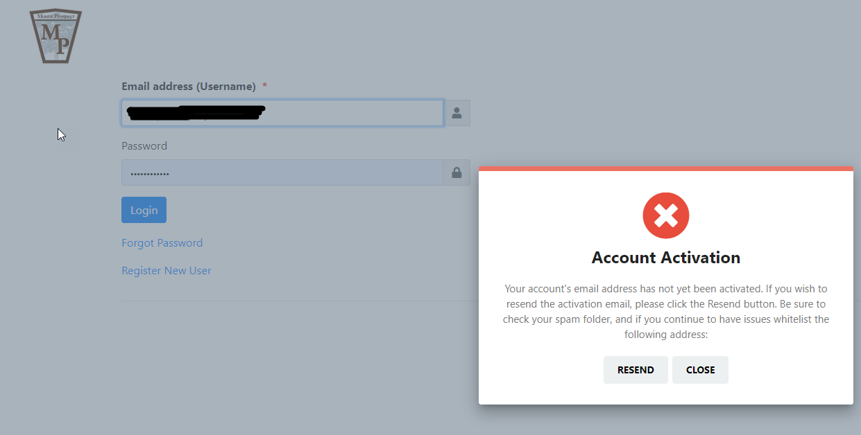 Account page screenshot showing user details