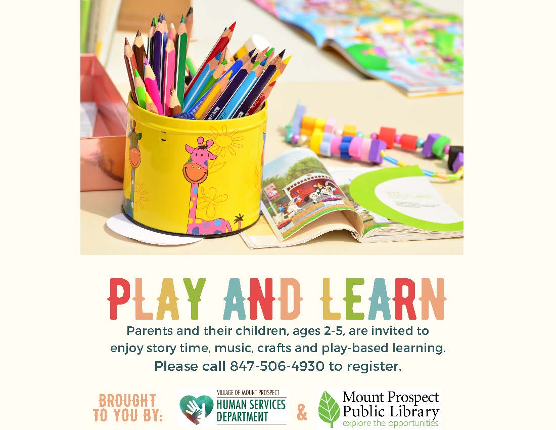 In person Play and Learn Flyer