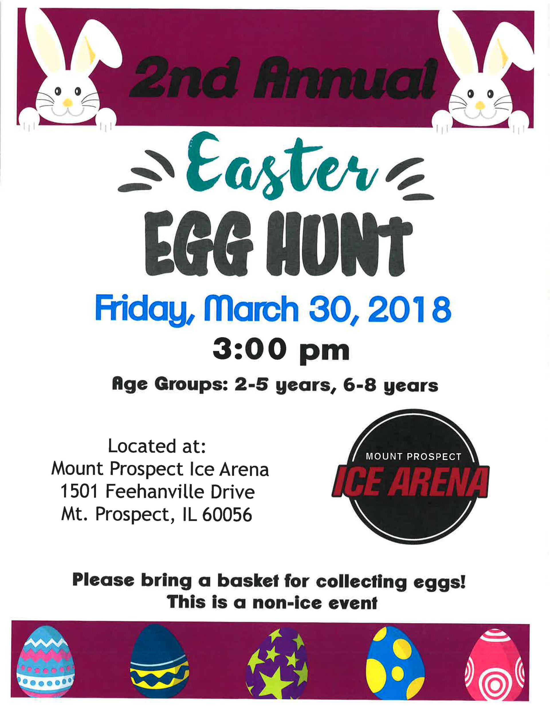 MP Ice Arena Egg Hunt