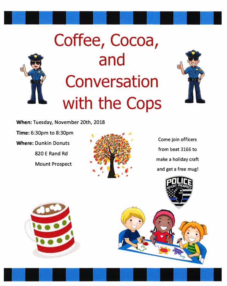 coffee with the cops