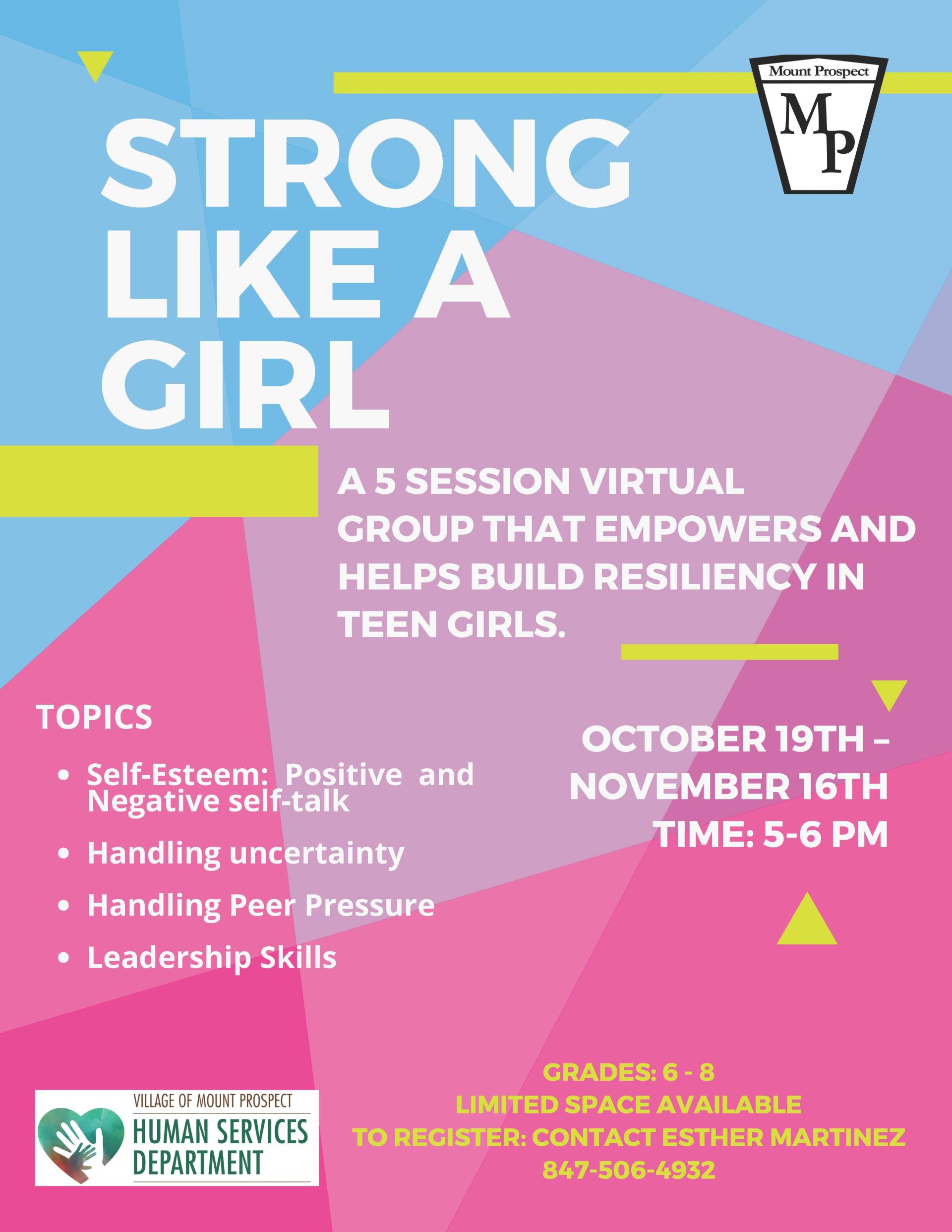 Strong Like A Girl Flyer