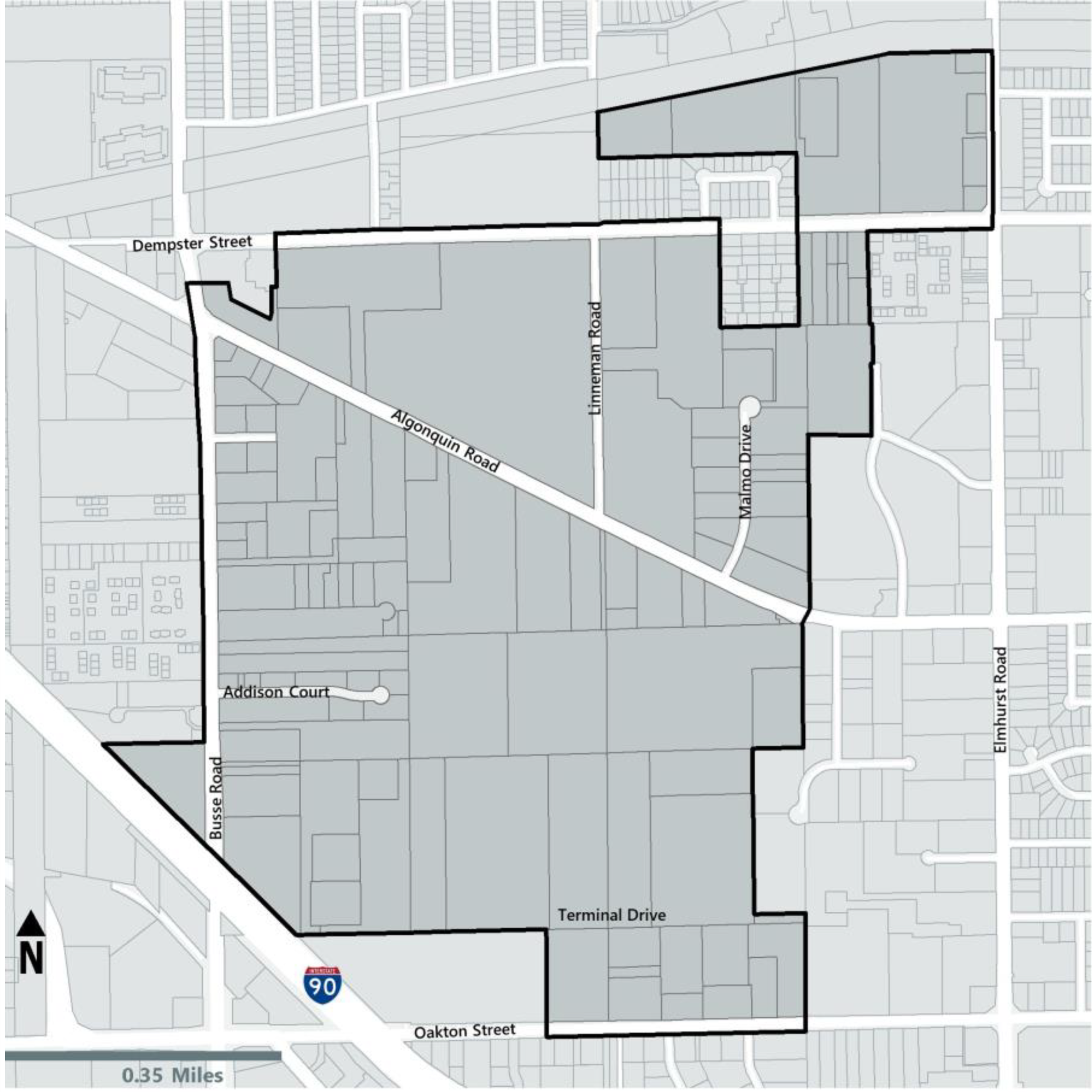 South MP TIF Map Graphic