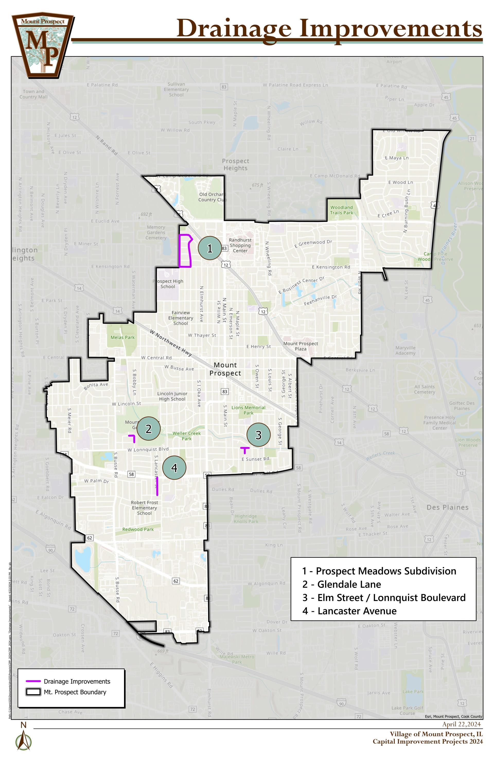 Drainage Improvements_MAP