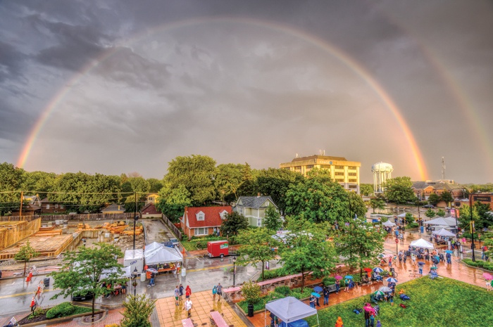 Block Party 2013 Double Rainbow