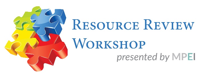 Resource Review Logo MPEI