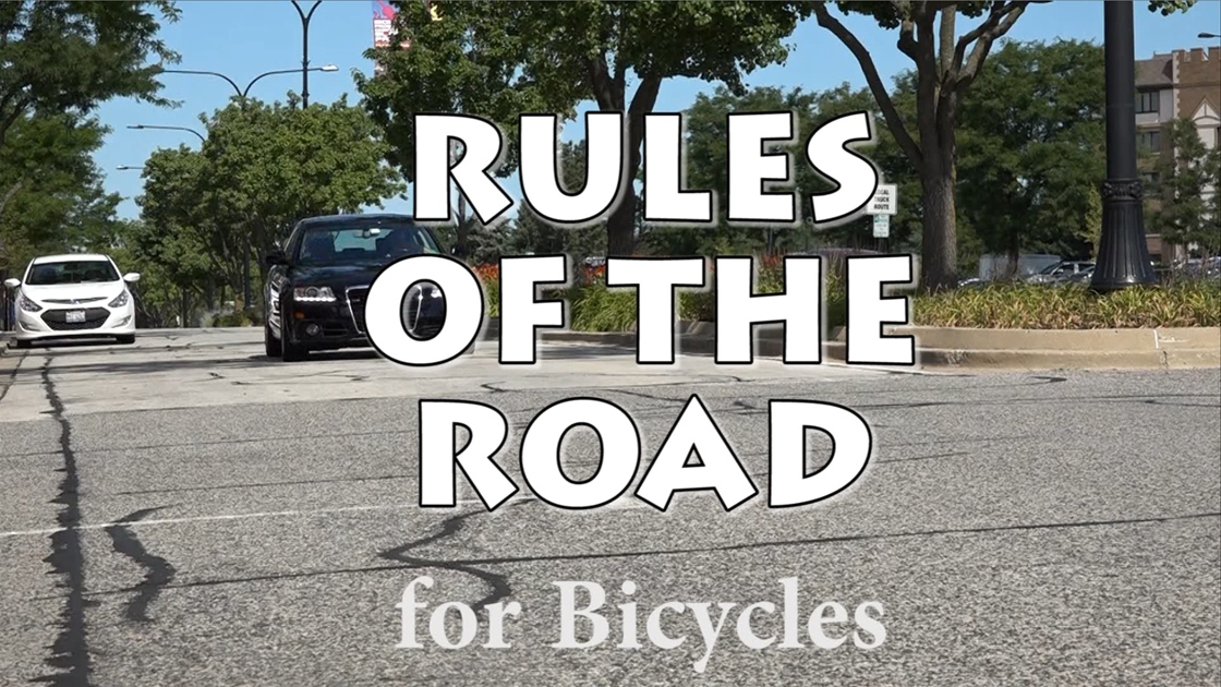 Bicycle Rules of the Road Graphic